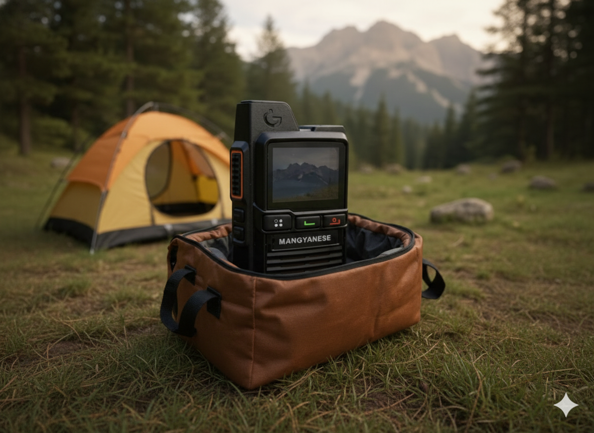 Mangyanese radios in the field